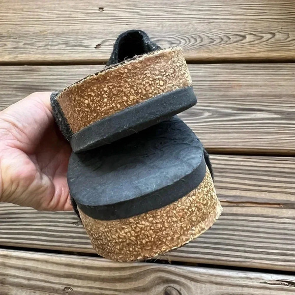 BIRKENSTOCK Vegan Amsterdam Slippers Sz 41 W10 M8 main image 6